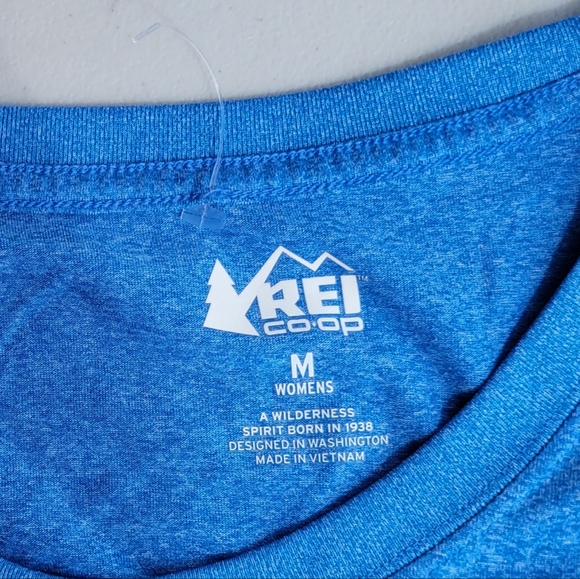 REI Blue and Kirkland Purple Women's Active T-Shirts- 2 Medium Tops - Picture 13 of 14